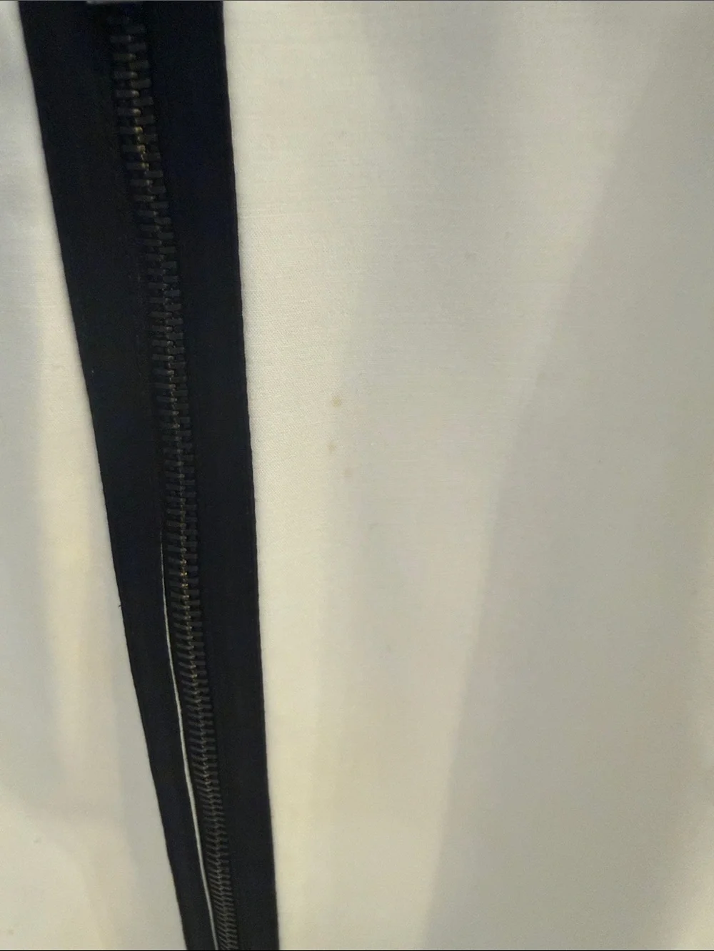 Michael Kors White Jacket with Black Contrast Piping